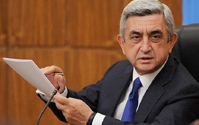 `In Karabach haben wir 800 Hektar Land verloren`- Sargsyan
